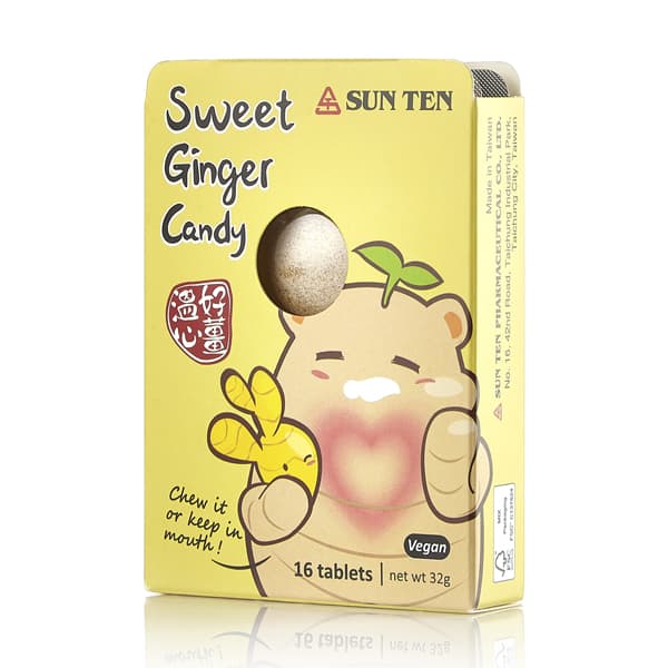 Sweet Ginger Candy-16 Tablets溫心好薑-薑錠 (16錠)